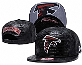 Falcons Fresh Logo Black Adjustable Hat GS(1),baseball caps,new era cap wholesale,wholesale hats